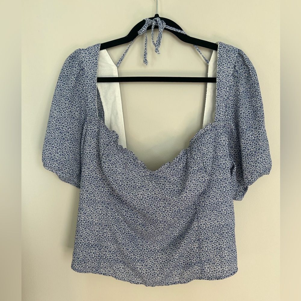 Abercrombie Smock Top XL
